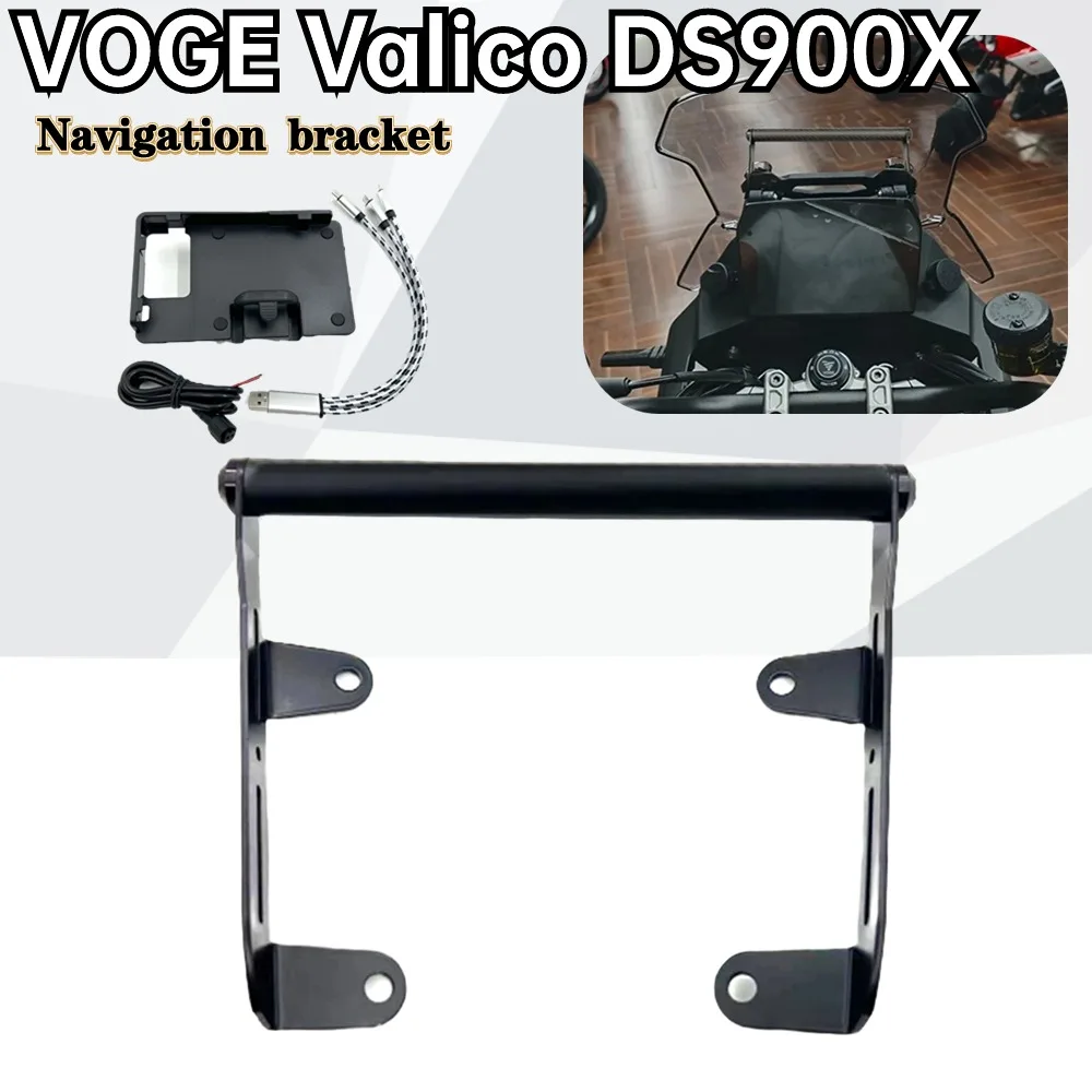 

For VOGE DS900X DS900 900DS 900 DS DSX DSX900 900DSX Accessories Mobile Phone Holder Stand Support GPS Navigation Plate Bracket