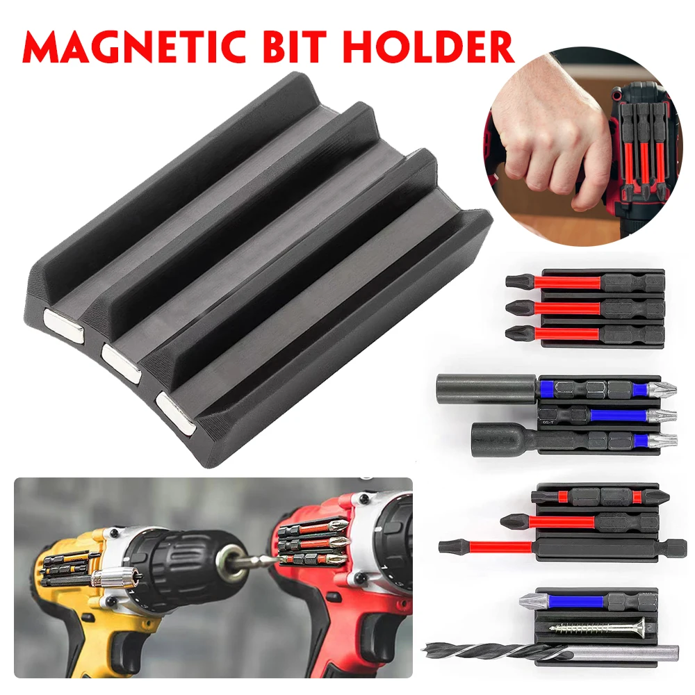 

Magnetic Bit Holder for Impact Drivers Drills Bits Holder for Milwaukee Impact Screwdriver Drill Power Tool Parts