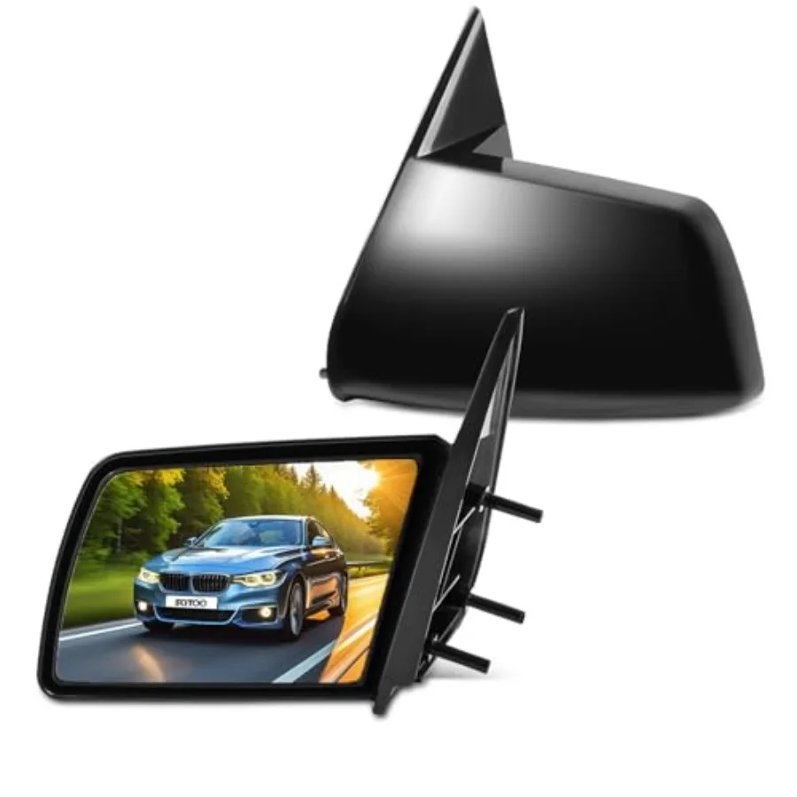 

Пара дверных зеркал для Chevy GMC C/K 1500 2500 3500 92-99 Chevy Suburban Yukon XL с ручной регулировкой, нескладывающихся, нераздвижных