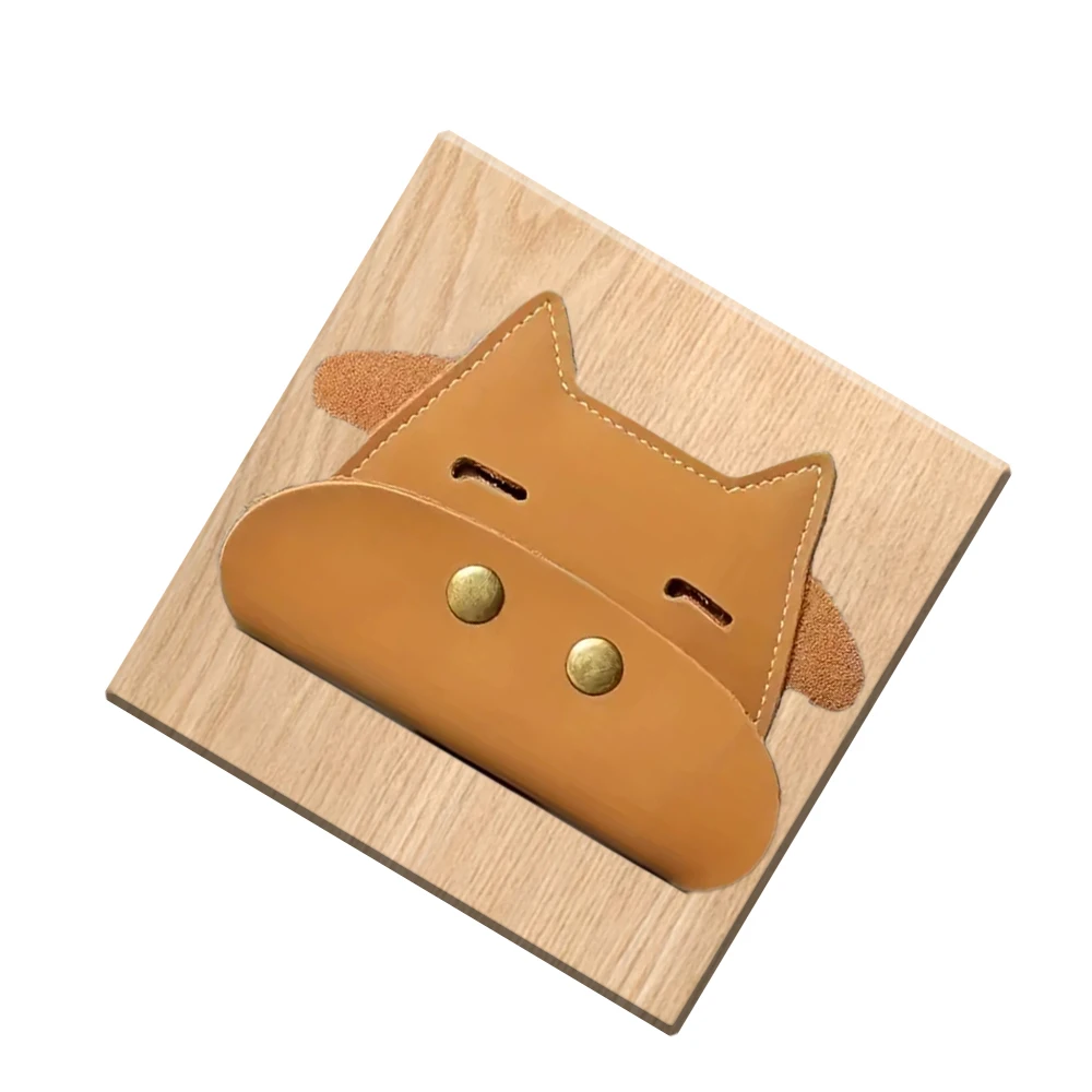 Cute calf card foreskin leather cutting mold, DIY production, high-quality wooden cutting mold, suitable for most machines