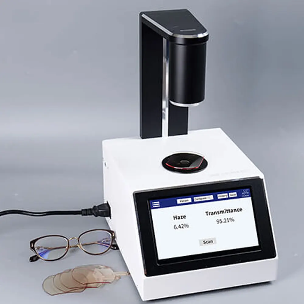LS155B Digital Haze Meter Tester Light Transmittance Meter and Clarity Transparent, Translucent, Frosted Foggy Materials