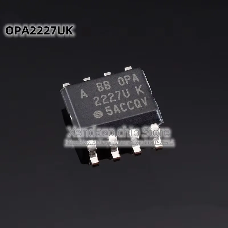 5pcs/lot OPA2227UK 2227UK 2227U K SOP-8 package Original genuine Operational amplifier chip