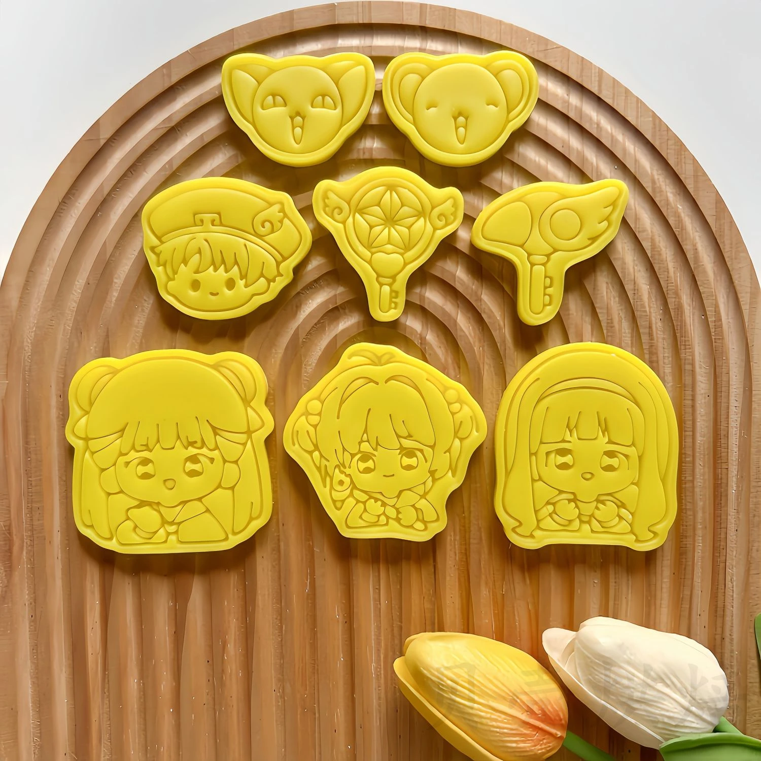 Model Kitchen Set Pvc - Cortador de Biscoitos 3D Cardcaptor Sakura,