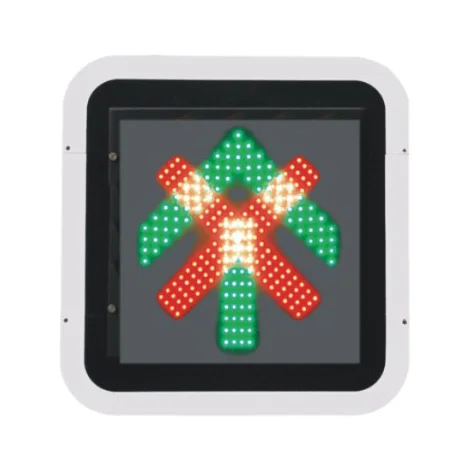 Factory Direct Low Price RED Cross Green Arrow LED Traffic Light Road Safety Tunnel Lane Traffic Signal Light