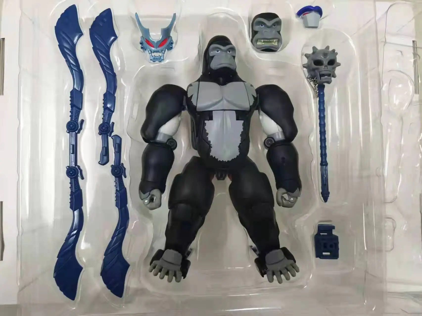 18cm Mp32 Captain Gorilla K Edition Mp38 Beast Man Deformation Toy Master Level Bw Beast Wars  Autobot Model Desktop Decoration