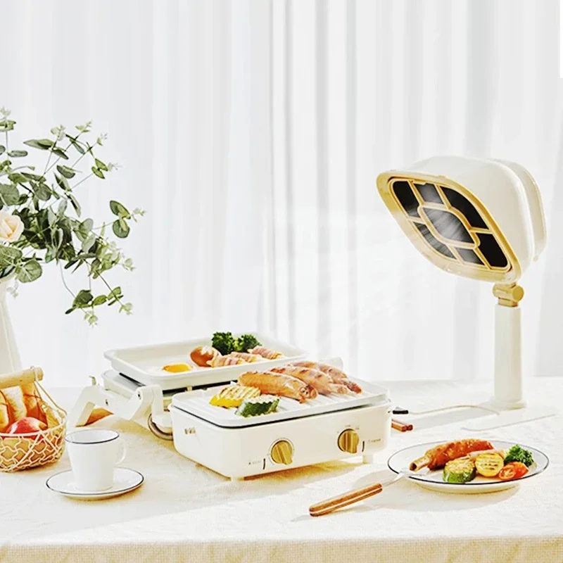 Настольная вытяжка для кухни гостиной барбекю горячий горшок для ужина свободная установка фотоэлектрическая съемная и моющаяся машина