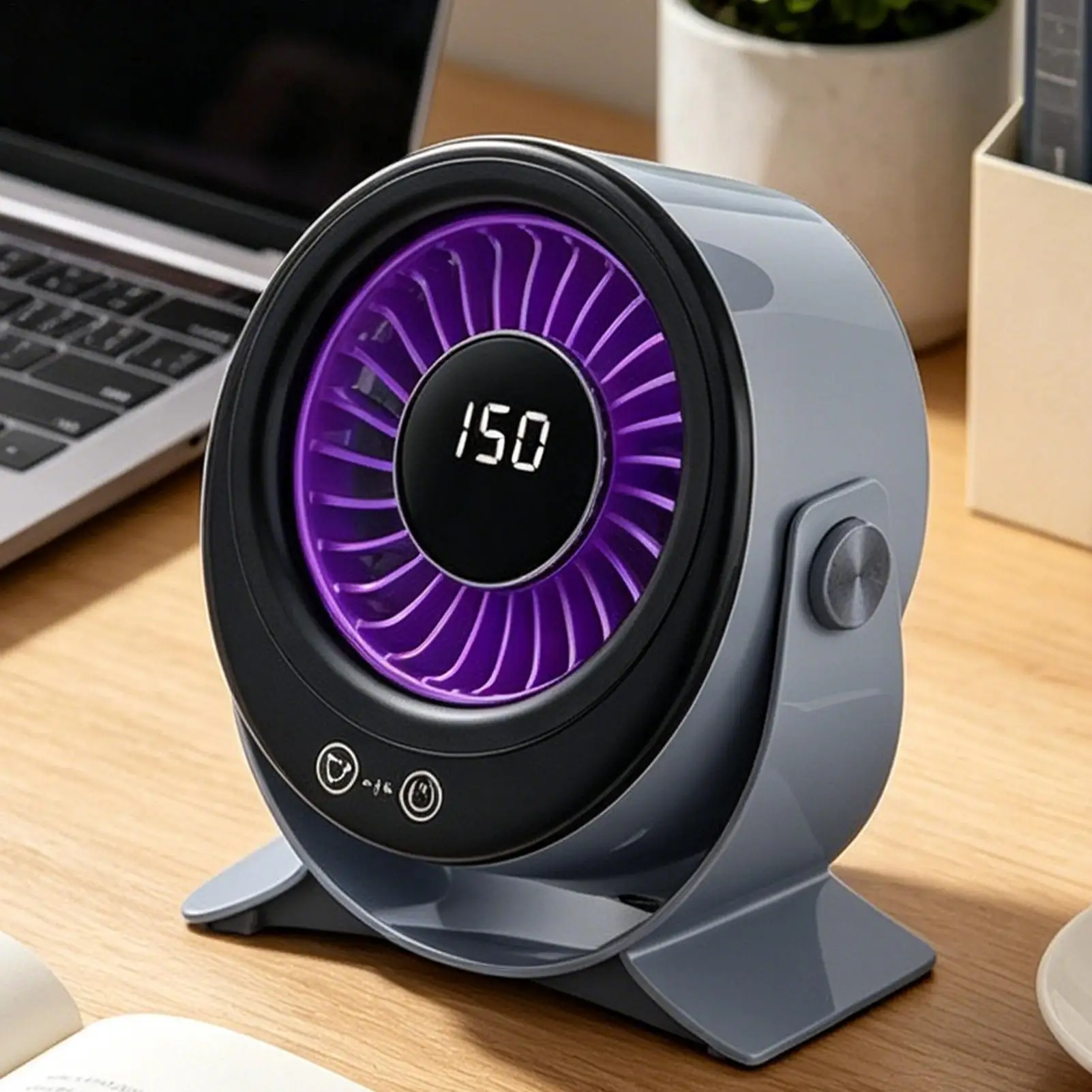 

Desktop Fan Low Noise Strong Wind Rotatable Head Table Fan With 150 Speeds For Study Bedroom Dining Room Dorm Room Computer
