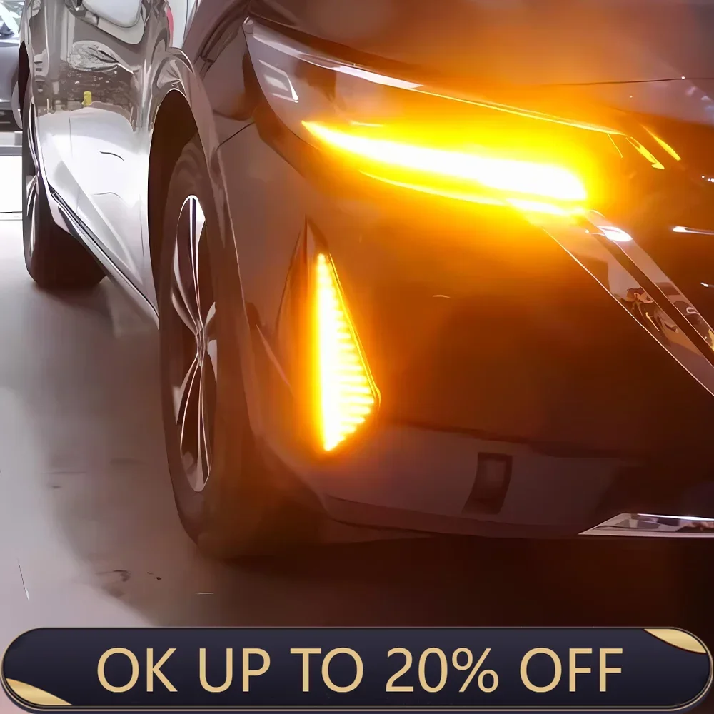 

Для Nissan Sentra 2023, обновленный передний бампер, динамические противотуманные фары, дневные ходовые огни, аксессуары, светодиодные автомобильные фары в сборе