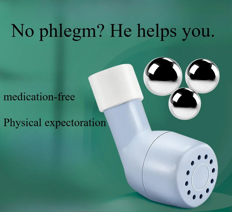 Cross-border respiratory trainer phlegm excretor  elderly portable manual phlegm removal lung flute phlegm