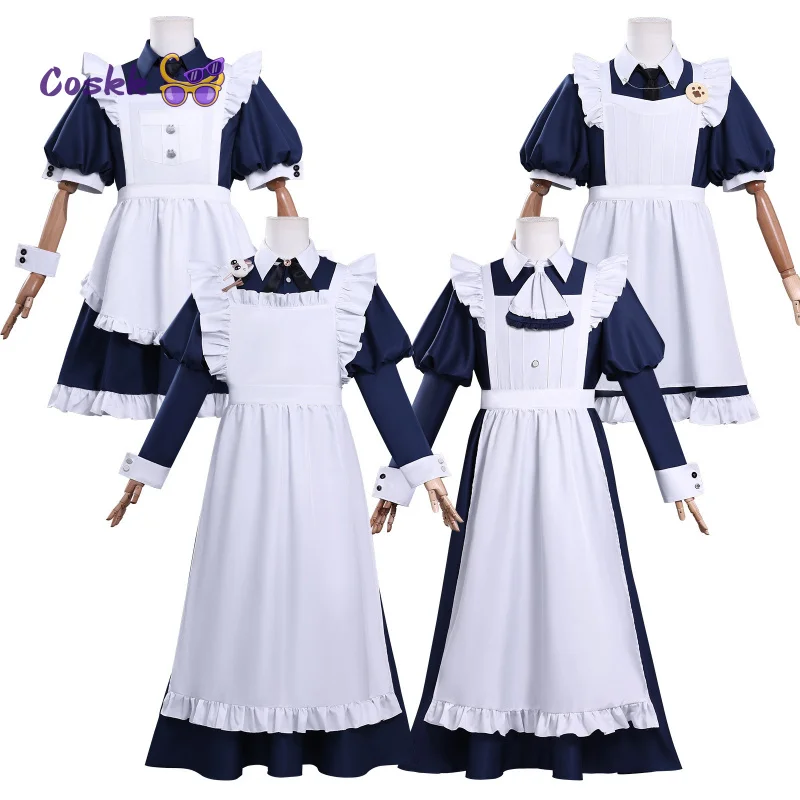 Tears of Themis‌ Game Marius Cosplay Costumes Maid Male Servant Uniform Halloween Carnival Party PlayRole Women Men Clothes
