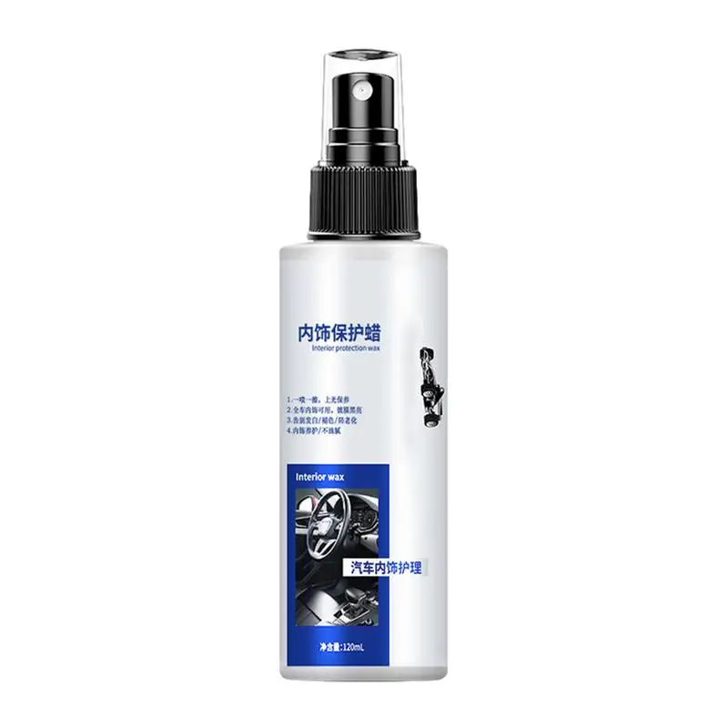 

Car Refurbishment Agent Auto Interior Leather Restorer Spray Water-Based Refurbishment Tool For Trucks Motorcycles SUVs RVs