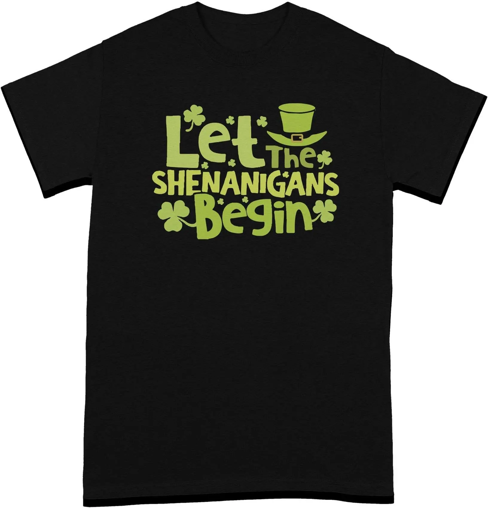 Let the Shenanigans Begin Shirt Shenanigans Tees High Quality 100%Cotton Short Sleeve