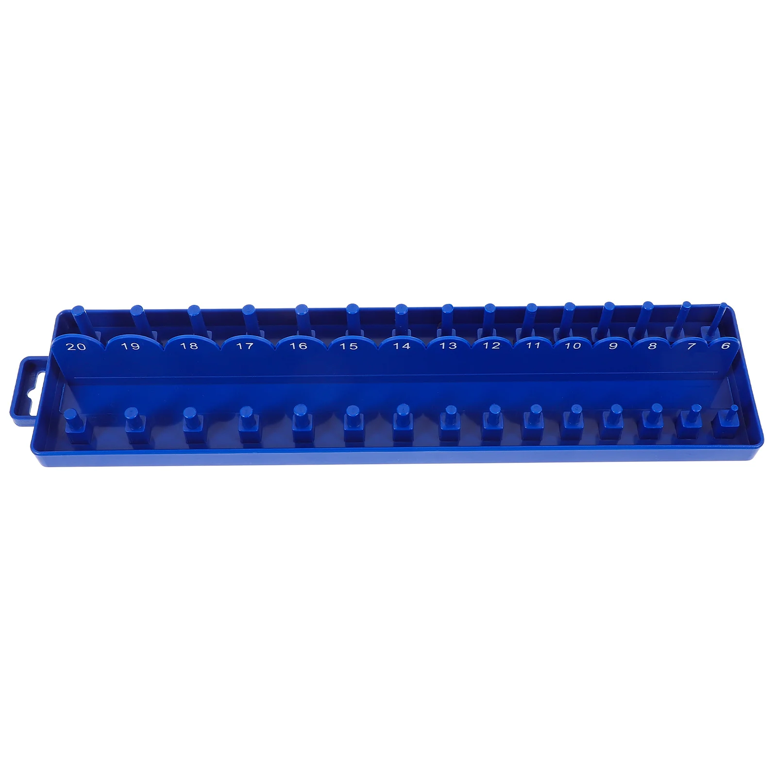 

3 8 Socket ganizer Holder Durable PP Material Workshop Garage Storage Bracket Rails Trays Tool Box ganizer Efficient Space