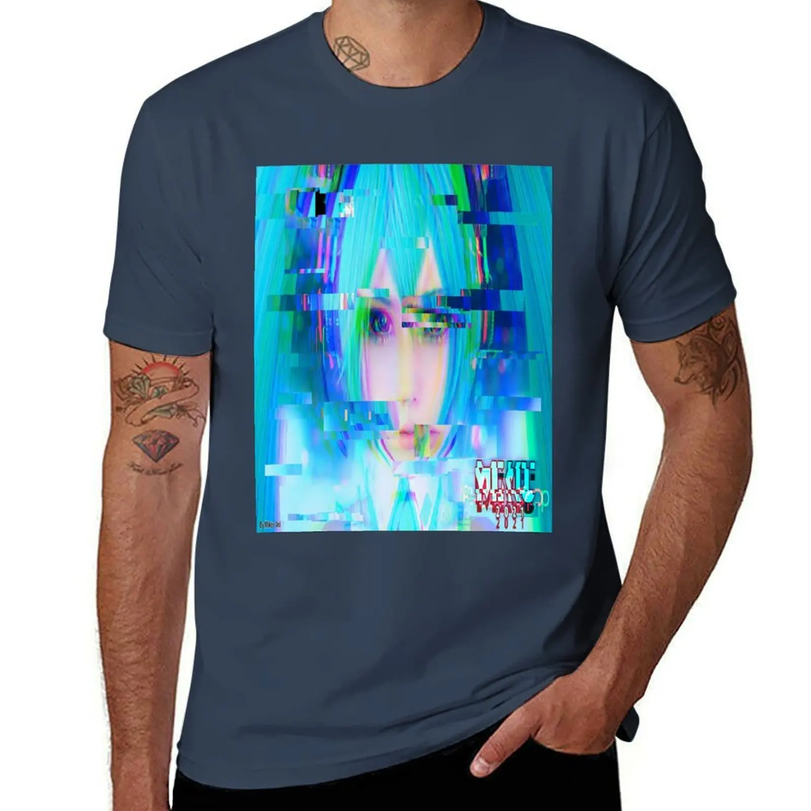 Vaporware Miku T-Shirt Breathable Travel T-Shirt