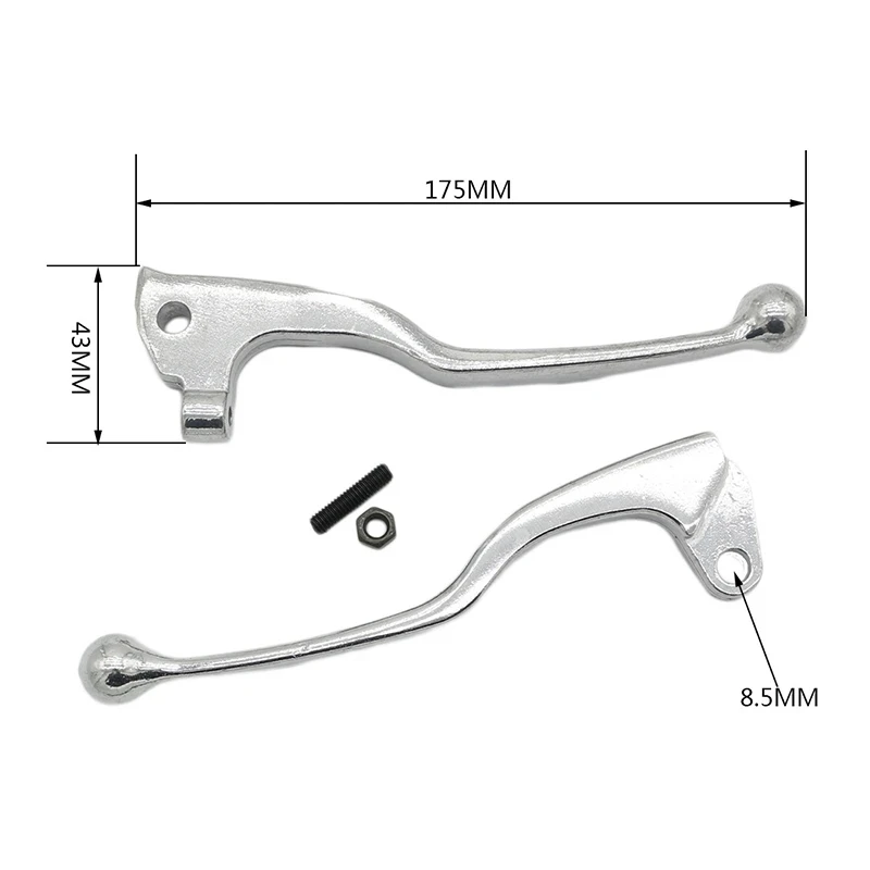 Motorcycle Brake Clutch Levers Front Clutch Lever Handle For Yamaha YZ80 125 TW XT225 250 350 TTR TT600 Accessories Parts