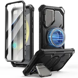 For Samsung Galaxy S25 Plus Case (2025) 6.7 inch I-BLASON Armorbox Full-Body Rugged Phone Case with Built-in Screen Protector