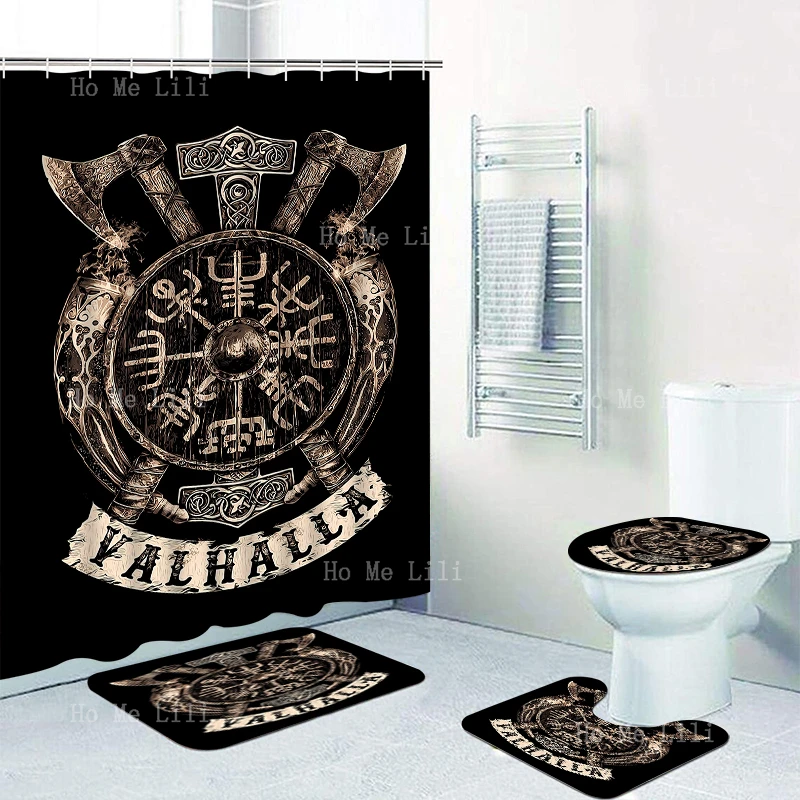 The Dominican Republic Shield Is The Official Coat Of Arms Of The Republic . And Viking Art Font Shower Curtain Sets With Rugs