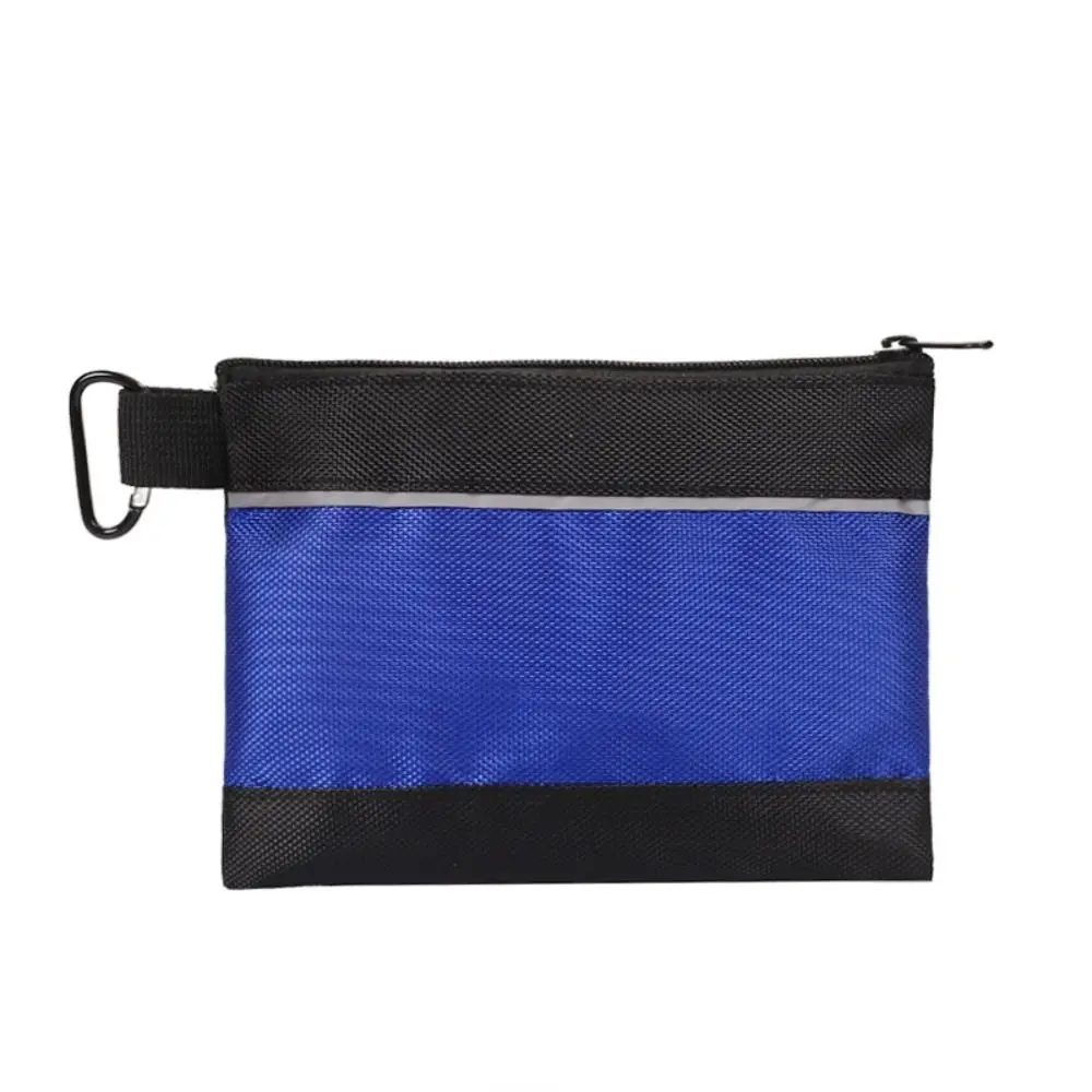 4 PCS Utility Bag Oxford Tool Pouches Thickened Large Capacity Small Tool Bags Zipper Storage Bags Tool Organizers