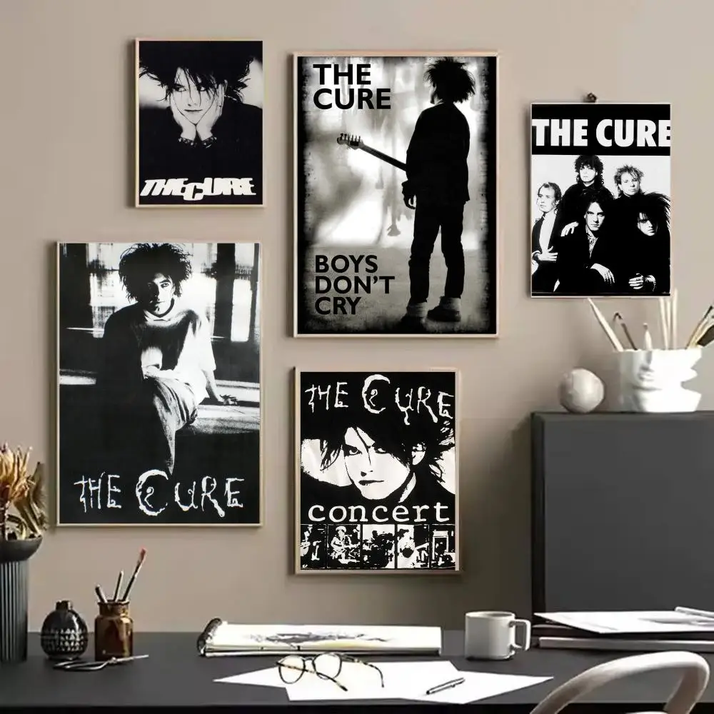 The C-Cure Band Poster Stickers HD Waterproof Painting Wall Art for Bedroom Living Room Home Decor Decoration Gift