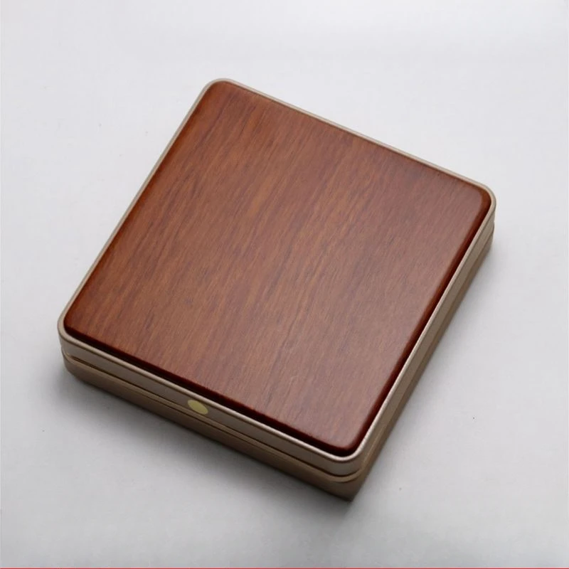 High-end Mahogany Cigarette Case Portable Clamshell Business People Carry Cigarette Case Cigarette Accessories