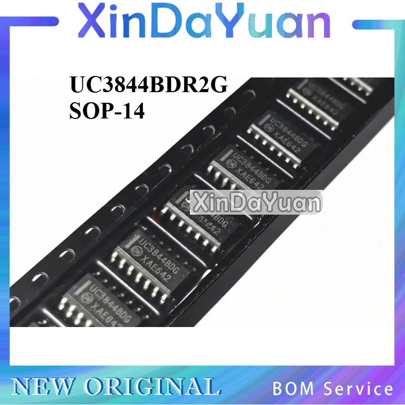 5 pcs  UC3844BDG UC3844BDR2G SOP-14  Power Management IC Chip