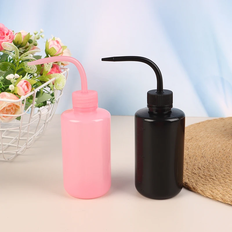 Butelka z rozpylaczem 250 ml, plastikowa, bezpieczna butelka do mycia, butelka laboratoryjna do tatuażu, butelka do wyciskania, akcesoria do tatuażu, butelka laboratoryjna do wyciskania bez rozpylacza.