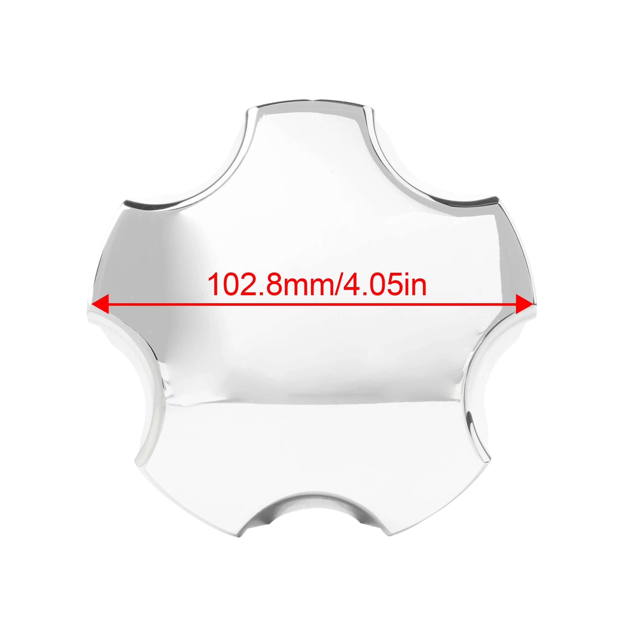 CF Performance 1 Stück/4 Stück 102,8 mm (4,05") Außendurchmesser 77 mm (3,03") Innendurchmesser Felgen-Mittelkappe für 2005-2008 Corvette 18" 19" 5-Speichen-Räder Z06 9594652 – Detail 2
