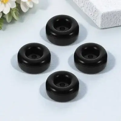 

4Pcs Rubber Bumper Pads Wear-Resistant Anti-Vibration Shock Absorbing for Washing Machine Trailer Door Stopper Noise Reduction