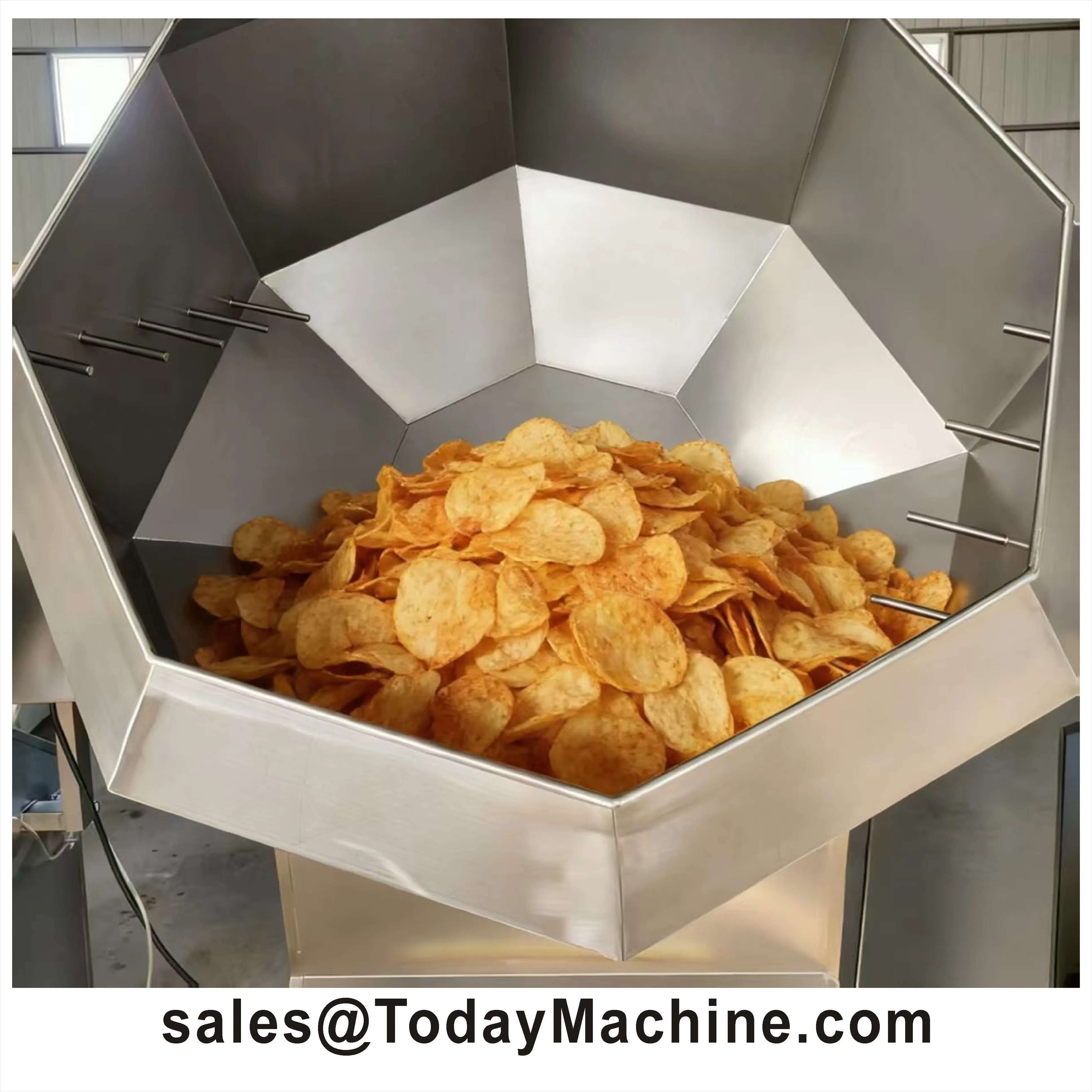 

Octagonal Nut Flavor Snack Food Seasoning Machine Automatic Cashew Flavor Mixing Machine