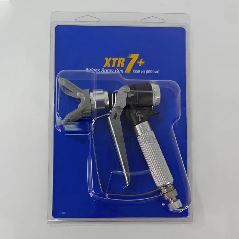 Suitable For 500 Bar Spraying Operations, Circular Handle, 4-Finger Trigger, No Tip Protective Coating XTR5 and XTR7 Airless Spr