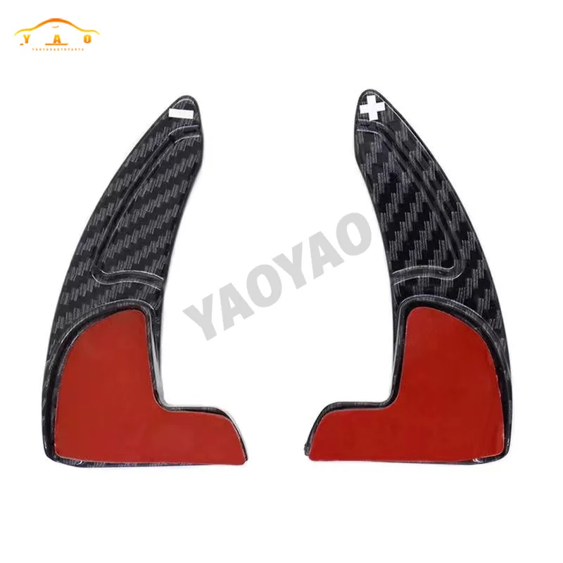 2pcs Steering Wheel Direct Shift Paddle Gear Shifter Extension For Dodge Challenger/Charger 2015-2020