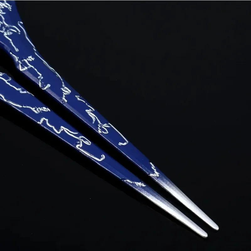 Melee Energy Sword for Boys, War Game Weapon Model, Coleção de Plasma, Metal Periférico, Desktop Toy, 18cm