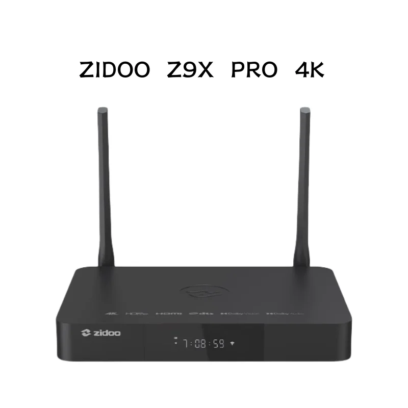 ZIDOO Z9X PRO 4K HDR media player, 4K Android, Android 11 OS, RTD1619BPD quad core 64 bit processor 4G+32G ,VS10  Image Qua