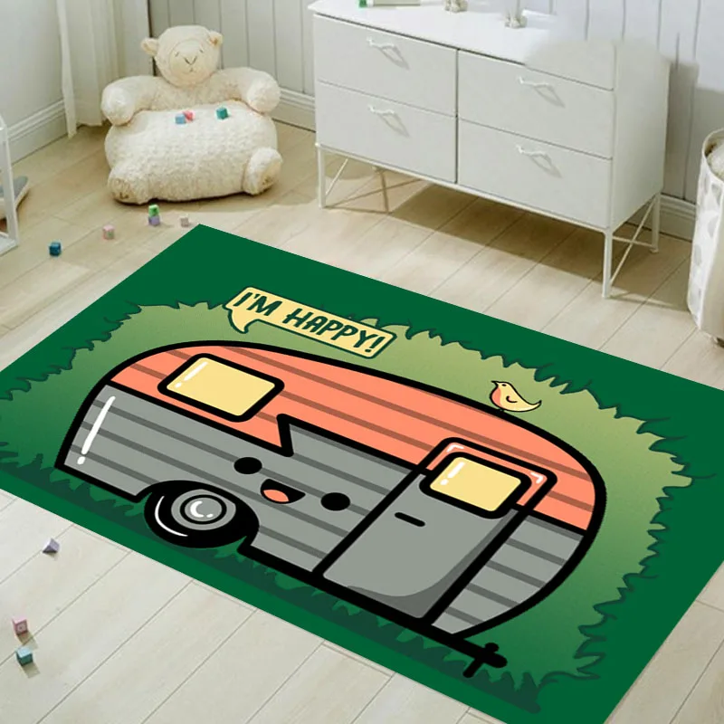 C-Campers carpet Non -slip carpet for Living Room Kitchen Bathroom Rug ,Kids Bedroom Mats Home Decor