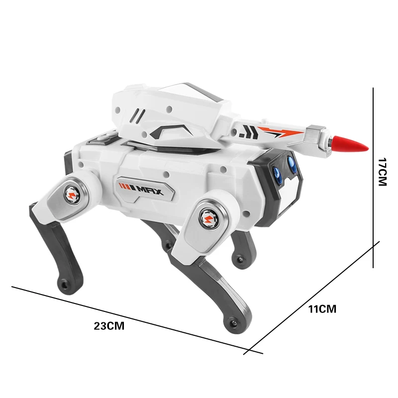 كلب آلي ذكي جديد مع التفاعل الصوتي، الرقص، الكتروني، الكلب الميكانيكي، لعبة الموسيقى المتوهجة للأطفال