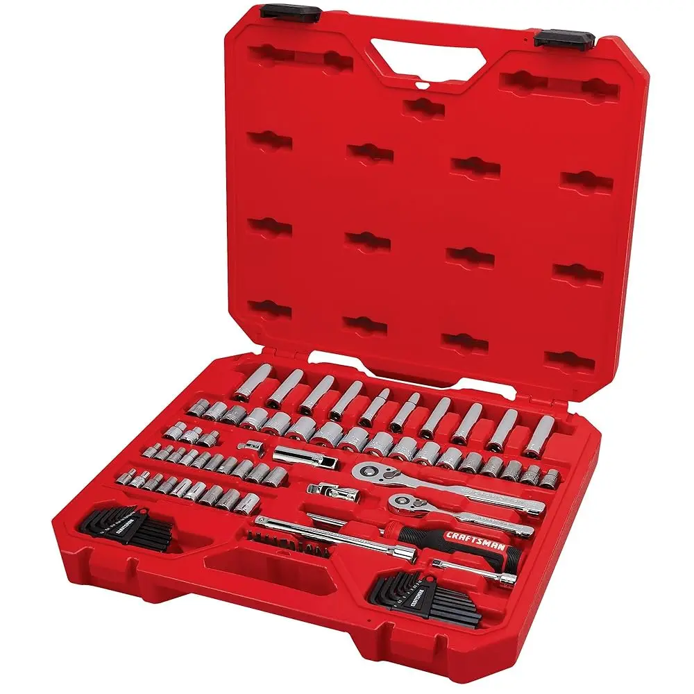 

Mechanics Tool Set, 83 Piece Hand Tool And Socket Set Sae/Metric (Cmmt12121)