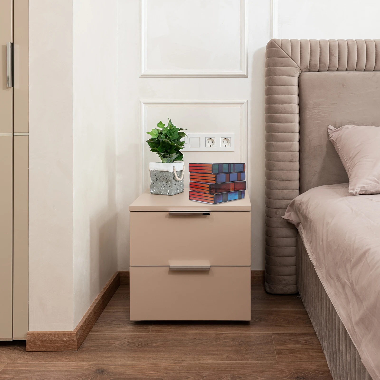 

Cartoon Book Desk Lamp Stacked Resin Table Light Bedroom Living Room Bedside Decor Warm Atmosphere Enhancer H crafted Detail