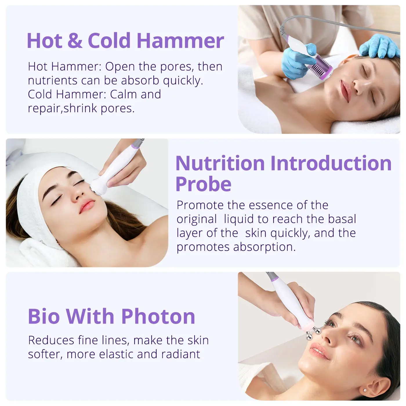 professional Hydro Water Oxygen Machine Jet Peel Oxy Spray Facial Machine Face Cleaning RF Lifting Dermabrasion Skin Care Beauty