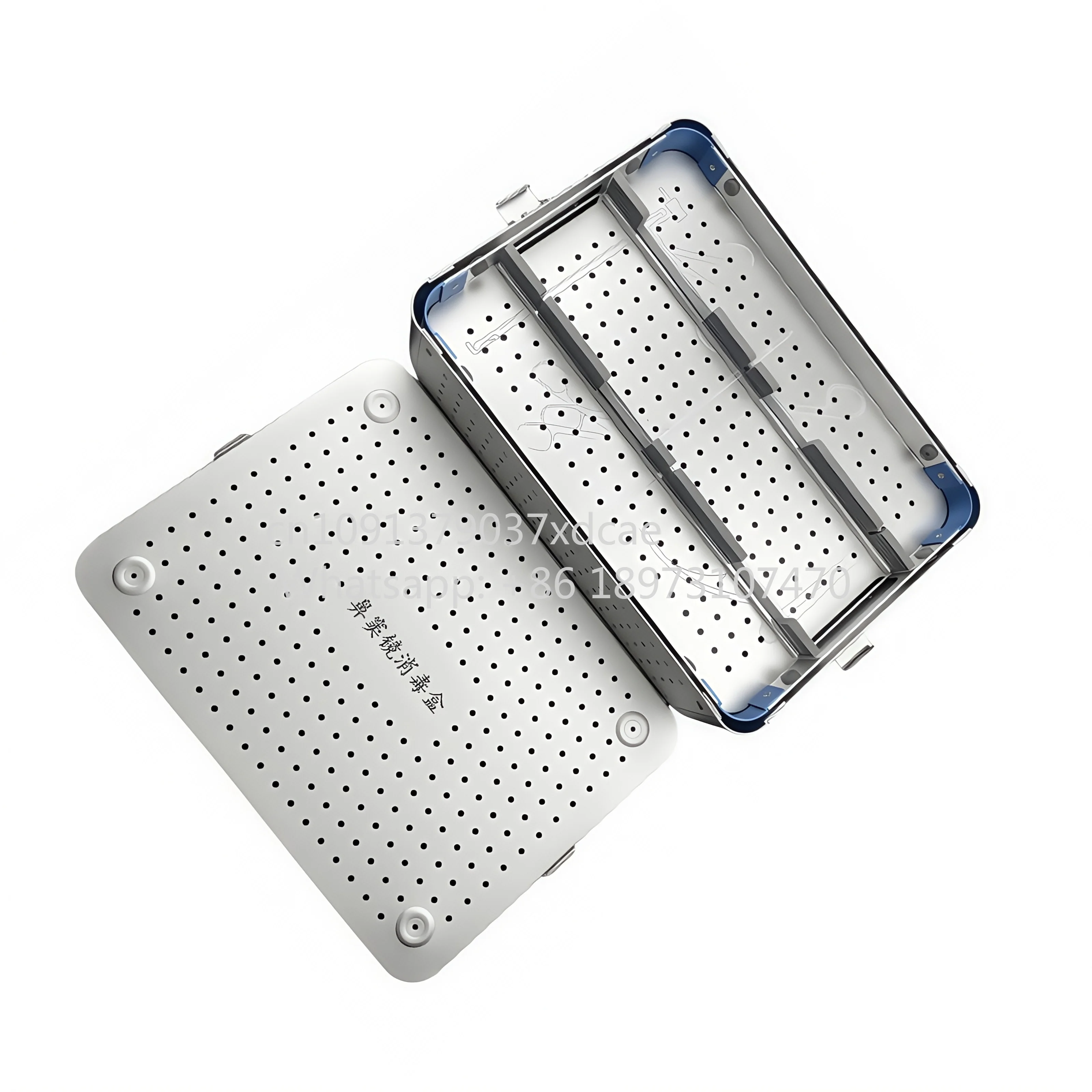 2026 New Sinuscope Aluminum Manual Sterilization Cabinet For Otology & Instruments Surgical Sterilization Cabinet