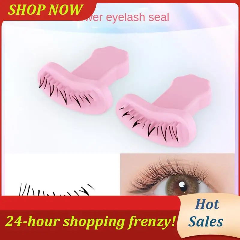 AB31-Women Eyelash Stamps Tool Eye Makeup Tool DIY Lower Lashes Extensions Natural Look For Make Up Beginner False Eyelash Durab