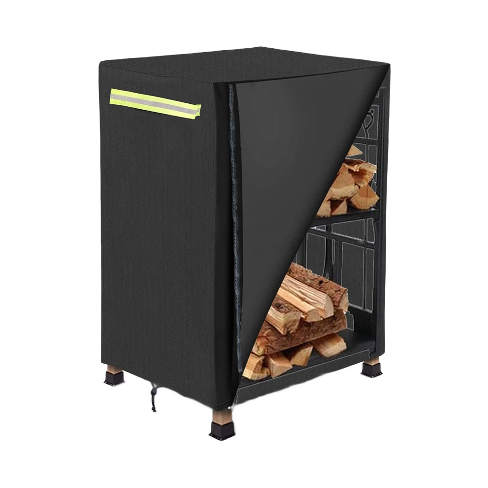 

Садовое использование, чехол для стойки для дров, защитный чехол для дров, уличный пылезащитный чехол для дров, 48*43*85 см, 210D ткань Оксфорд