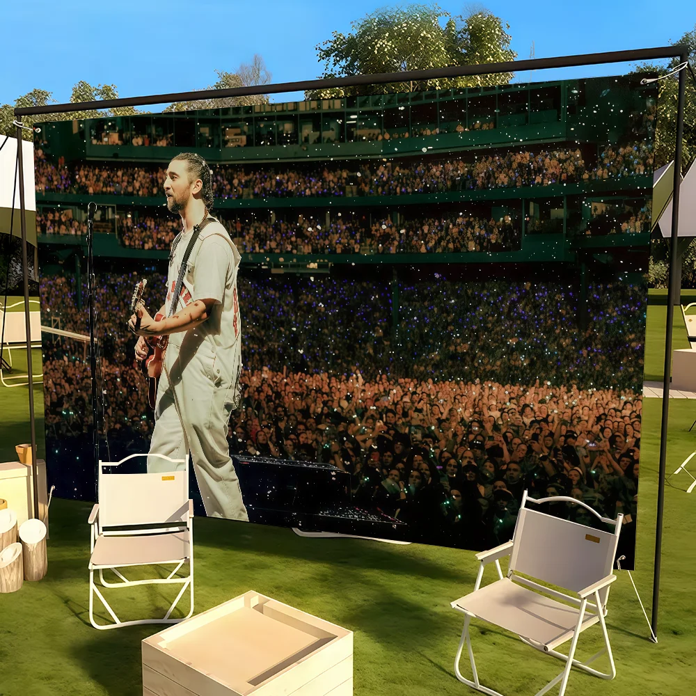 

Singer N-Noah kahan flag Custom Camping Garden Decor Party Backdrops Wall Art Family Gifts