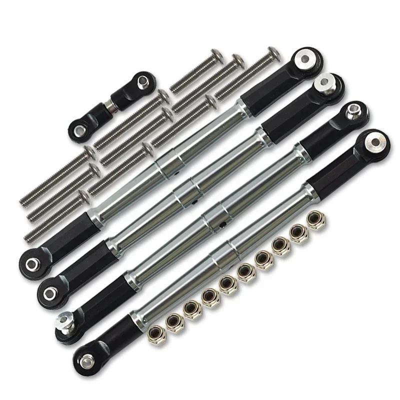 GPM Voor ARRMA 1/7 FIRETEAM 1/8 KRATON NOTORIOUS OUTCAS TALION 6S Upgrade Onderdelen Metalen Stuur Trekstang AR 330221 +AR 340071 +AR 330230