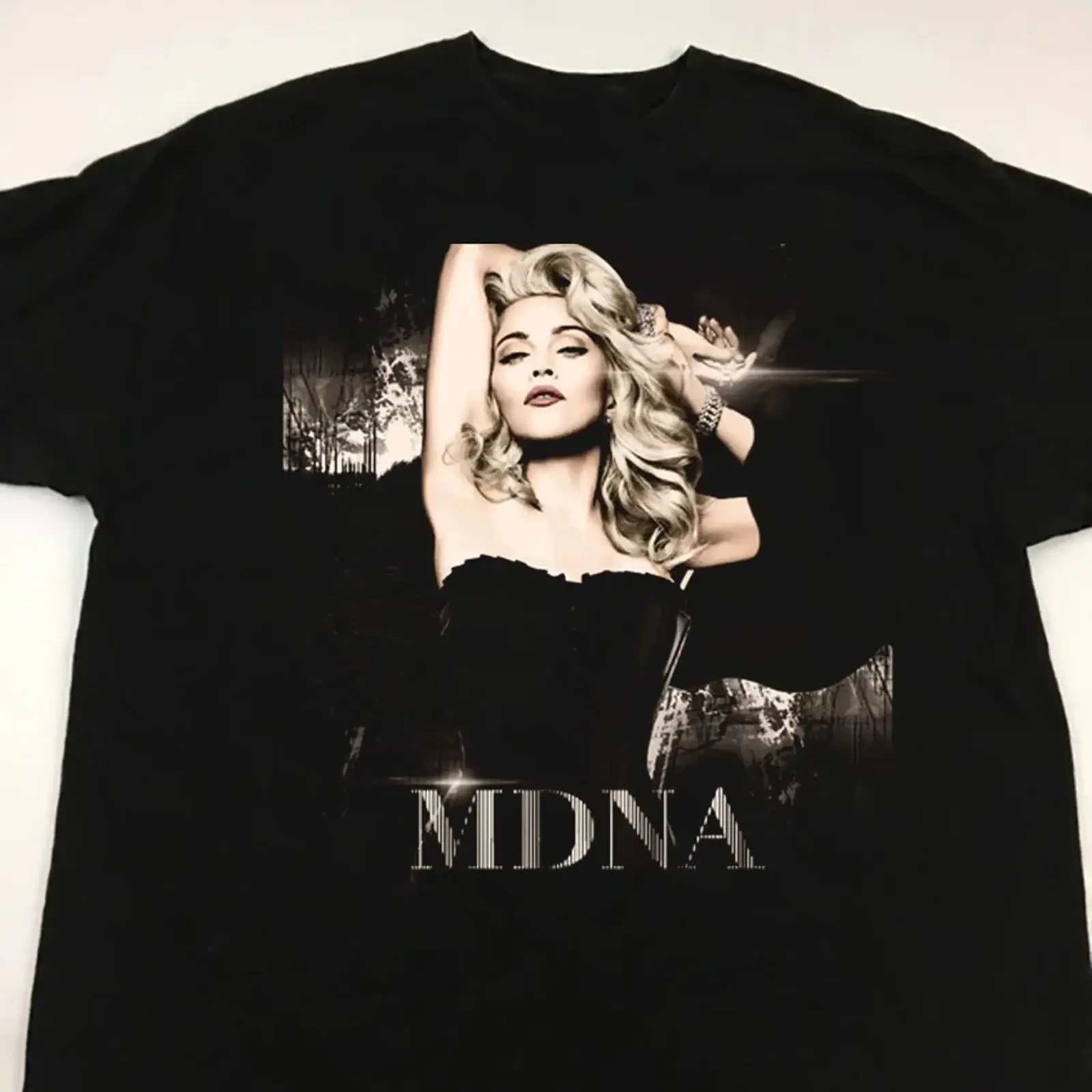 Madonna MDNA Pop Music T Shirt family S 234XL NG2488 vintage Washed Top For Everyday Wear fashion designer clothes Breathable