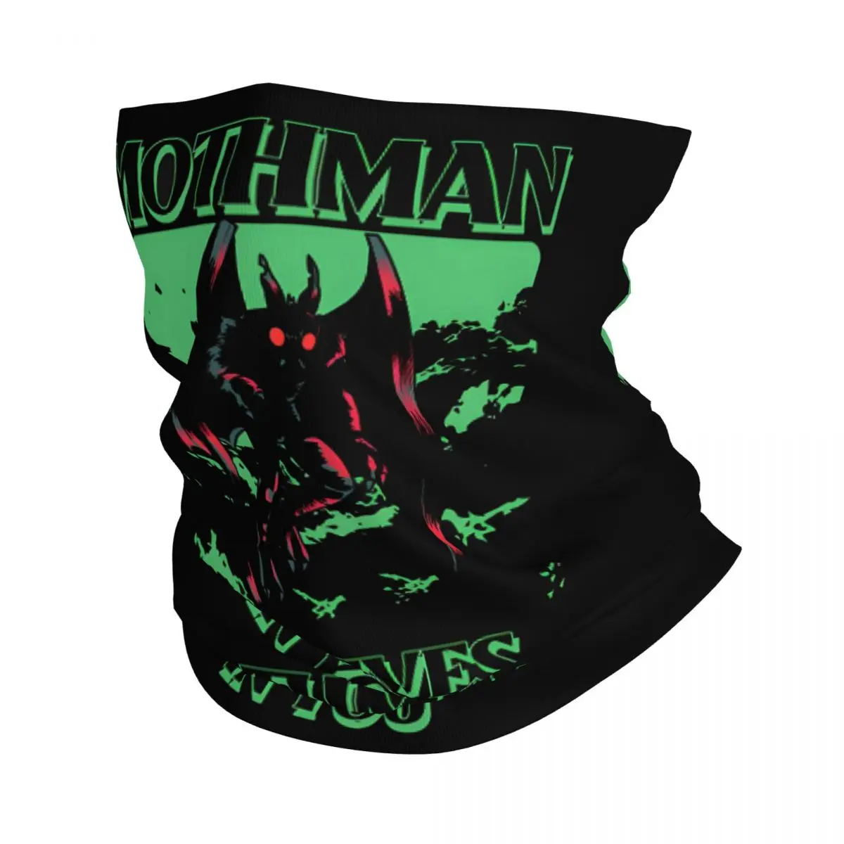 

Believes In You Thin Bandana Neck Gaiter Mothman Wrap Scarf Headband Neck Cover