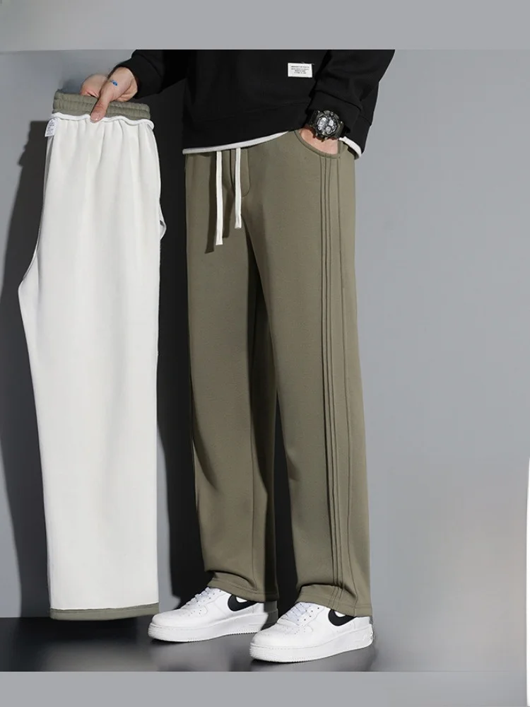 

Мужские брюки Paul Men's Thiened Fce с подкладкой, прямые, повседневные, ветрозащитные, для осени и зимы, для отдыха, рабочие, карго