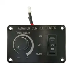 Marine Boat Aerator Livewell Timer Switch Panel Adjustable Auto 12V 5Amp IP65