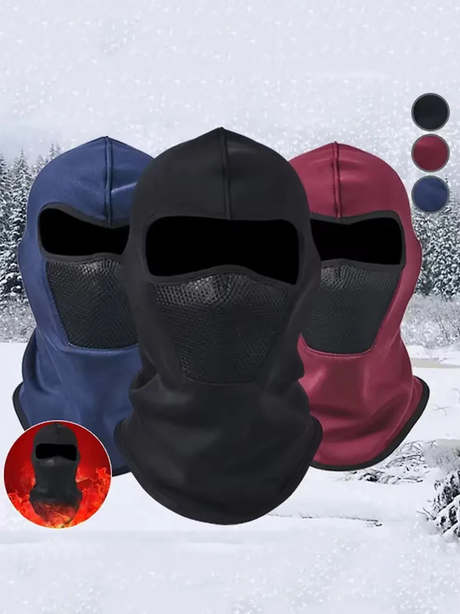 AliExpress GAFASTWO Thermal Winter Balaclava Cycling Full Face Mask Warm Outdoor Sports Motorcycle Ski Fishing Hunting Mask Fleece Scarf Cap Bandana