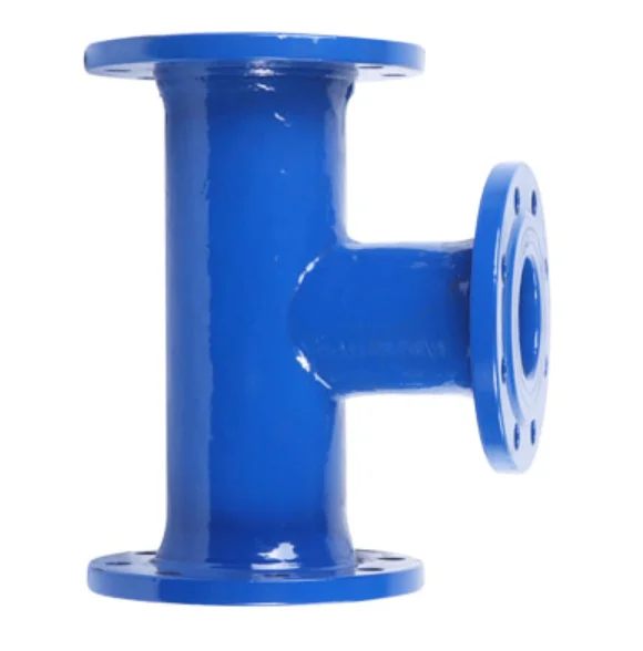 Hot sale ductile iron reducing tee