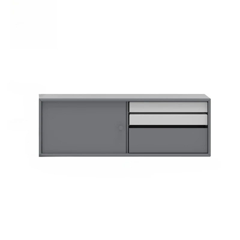 

Modern simple contrasting color dresser makeup table bedroom ins style light luxury art style wall Nordic Internet celebrities
